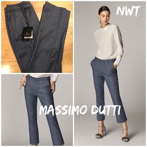Massimo Dutti Cropped Trouser